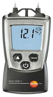 0560-6060 Testo 606-1 Moisture Meter, ±1 % Accuracy, Backlit LCD Display, Battery-Powered
