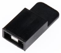 m7967b-46 Amphenol FCI Jumper Female Straight Black Closed Top, Handle Pull 2.54mm Pitch