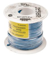 5857-bl005 Alpha Wire Hook-up Wire TEFLON Series Blue 0.96 mm² Hook Up Wire, 18 AWG, 19/0.25 mm, 30m, PTFE Insulation, 5857 BL005