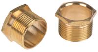 619-985 RS PRO Male Bush, Conduit Fitting, 25mm Nominal Size, Brass