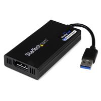 usb32dp4k StarTech.com USB A to DisplayPort Adapter, USB 3.0, 1 Supported Display(s) - 4K @ 30Hz