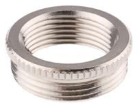 52003870 Lapp Cable Gland Adaptor, PG21 Exterior Thread, PG16 Interior Thread, Nickel Plated Brass, SKINDICHT Series