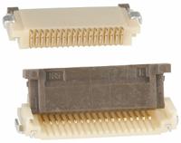 fh12-18s-05sh55 Hirose, FH12 0.5mm Pitch 18 Way Right Angle Female FPC Connector, ZIF Bottom Contact