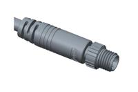 8-04ammm-sl7a02 Amphenol Industrial Industrial Circular Connector, 4 Contacts, Threaded, M8 Connector, Plug, Male, IP67, M Series