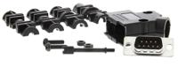 mhd45ppk9-db9p-k MH Connectors MHD45PPK 9 Way 45 ° D-sub Connector