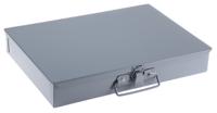 303-4674 Durham 24 Cell Grey Steel Compartment Box, 50mm x 339mm x 234mm