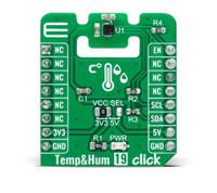 mikroe-4922 MikroElektronika Temperature and Humidity 19 Click Temperature & Humidity Sensor Add On Board for BPS240 MikroBus