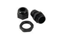 cg-m20-6-12mm-05 HellermannTyton Connectivity CG Series Black Cable Gland Kit, M20 Thread, 6mm min., 12mm max.