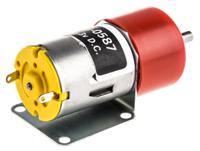413-0587 RS PRO Brushed Geared DC Geared Motor, 1.71 W, 3 V dc, 4 Ncm, 604 rpm, 4mm Shaft Diameter