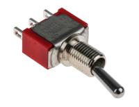 448-0747 RS PRO Toggle Switch, Panel Mount, On-On, SPDT, Solder Terminal
