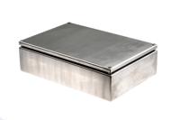 758-7046 RS PRO Unpainted Stainless Steel Terminal Box, IP66, 300 x 150 x 80mm