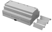 194-7596 RS PRO Solid Top Enclosure Type, 159.2 x 90 x 58mm, Polycarbonate DIN Rail Enclosure Kit