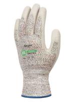 tns060 Skytec Black, Green Polyurethane Work Gloves, Size 9, Polyurethane Coating