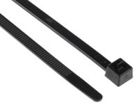 115-02300-relk2l-pa66-bk HellermannTyton Cable Tie, Releasable, 350mm x 4.6 mm, Black Polyamide 6.6 (PA66), Pk-100