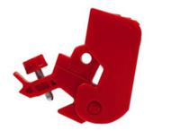 e203 ABUS Red 1-Lock ABS Universal Circuit Breaker Lockout, 6.5mm Shackle, 53mm Attachment