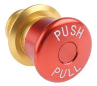 es1s41653001 Apem ES1S4 Series Pull Release Emergency Stop Push Button, Panel Mount, 34mm Cutout, 2NC, IP65