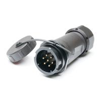 304-748 RS PRO Industrial Circular Connector, 7 Contacts, In-Line Cable Mount, SY21 Connector, Socket, Male, IP67, SY21 Series