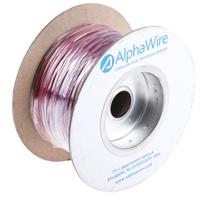 6713-rd001 Alpha Wire Ecogen Ecowire Series Red 0.33 mm² Hook Up Wire, 22 AWG, 7/0.25 mm, 305m, MPPE Insulation, 6713 RD001