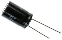 eeufr1h102 Panasonic 1000μF Aluminium Electrolytic Aluminium Electrolytic Capacitor 50V dc, Radial, Through Hole - EEUFR1H102