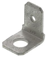 141879-2 TE Connectivity FASTON .250 Uninsulated Male Spade Connector, PCB Tab, 6.35 x 0.81mm Tab Size