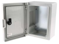 746-7393 RS PRO ABS Wall Box, IP65, 280 mm x 210 mm x 130mm
