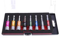 180-7090 RS PRO 8-Piece 1/4 in Bit Socket Set , Hex Bit