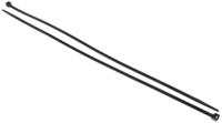811-1662 RS PRO Cable Tie, 368mm x 4.8 mm, Black Nylon, Pk-1000