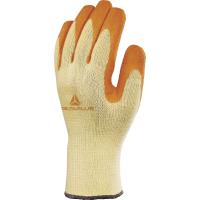 ve730or10 Delta Plus VE730OR Polyester Work Gloves, Size 10, Latex Coating