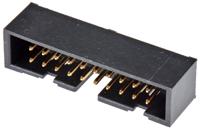 hif3fc-20pa-254dsa71 Hirose HIF3FC Series Straight Through Hole PCB Header, 20 Contact(s), 2.54 mm Pitch, 2 Row, Shrouded