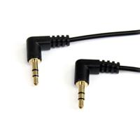 mu6mms2ra StarTech.com Male 3.5mm Stereo Jack to Male 3.5mm Stereo Jack Aux Cable, Black, 1.8m MU6MMS2RA