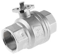 812-5249 RS PRO Brass Full Bore, 2 Way, Ball Valve, Threaded