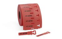 556-80587-tagpu12x74-loop-pur-rd HellermannTyton TAGPU Tag Cable Marker, Red, for Cable Bundle, 556-80587 TAGPU12X74-LOOP-PUR-RD