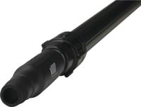 29759 Vikan Black Telescopic Broom Handle, 1.575m, for use with 5371 and 5374 for Cleaning on Top of Overhead Pipe, 5500 and