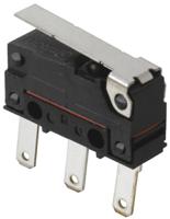 d2sw-p2l1t Omron Hinge Lever Micro Switch, Tab Terminal, 2 A @ 250 V ac, SPDT, IP67