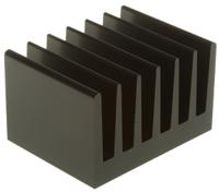 sk100-50-sa Fischer Elektronik Heatsink, Universal Rectangular Alu, 2.5K/W, 50 x 66 x 40mm