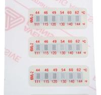 285-920 RS PRO Non-Reversible Temperature Sensitive Label, 44°C to 62°C, 6 Levels