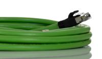 rssd-rj45s-4416-5m TurckRSSD-RJ45S-4416, 5m Cat5e, Green M12 to Male RJ45 Male, Aluminium foil with a braided tin-plated copper wire