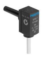 spte-p10r-q4-v-25k Festo Pressure Switch, Push In 4 mm 0bar to 10bar