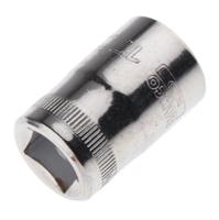7800dm-17 Bahco 1/2 in Drive 17mm Standard Socket, 12 point, 38 mm Overall Length