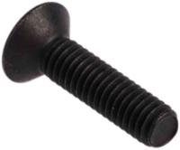281-445 RS PRO Black, Self-Colour Steel Hex Socket Countersunk Screw, DIN 7991, M4 x 16mm