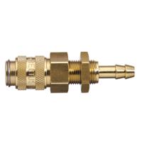 21kats06mpn Legris Nickel Plated Brass Female Pneumatic Quick Connect Coupling, 16mm Female Thread