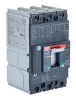 1sda067417r1-xt1n-160-tmd-125a-ff ABB, SACE Tmax XT MCCB Molded Case Circuit Breaker 3P 125A, Breaking Capacity 36 kA, Fixed Mount