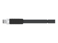 t4151199l14-020 TE Connectivity Male 4 way Straight M12 to Unterminated Unterminated Sensor Actuator Cable, 2 m