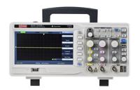 123-6437 RS PRO RSDS1102CML+, 100MHz Bench Oscilloscope, 2 Analogue Channels