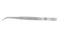 24sa Weller Erem 150 mm, Stainless Steel, Pointed; Inside Serrated, Tweezers