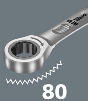 05020081001 Wera Joker Series Combination Ratchet Spanner, 11/16in, Imperial, Double Ended, 234 mm Overall