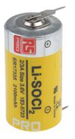 183-5723 RS PRO Lithium Thionyl Chloride 3.6V, 2/3 A 2/3 A Battery
