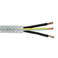 1125503 Lapp ÖLFLEX CLASSIC 110 SY Control Cable, 3 Cores, 4 mm² CSA 12 AWG, Screened, 50 m, Transparent Polyvinyl Chloride
