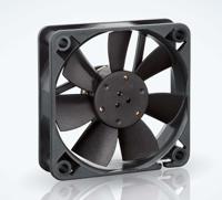 614f ebm-papst 600 F Series Axial Fan, 24 V dc, DC Operation, 29m³/h, 1.1W, 46mA Max, IP20, 60 x 60 x 15mm