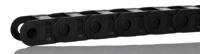 10015075 Igus 10, e-chain Black Cable Chain - Flexible Slot, W26 mm x D23mm, L1m, 75 mm Min. Bend Radius, Igumid G